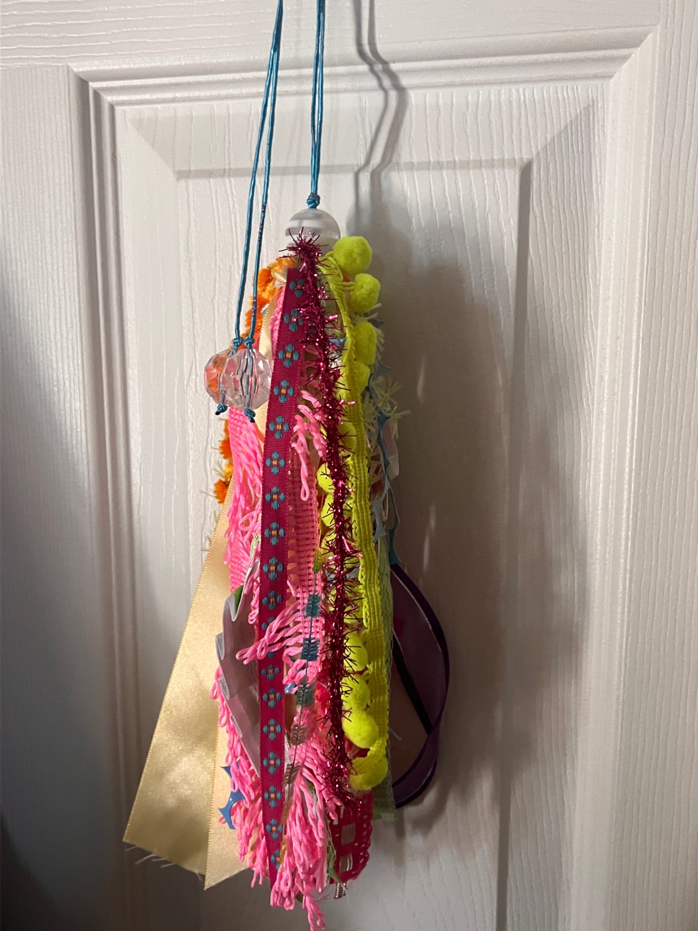 Bright Blooms Ribbon Tassel