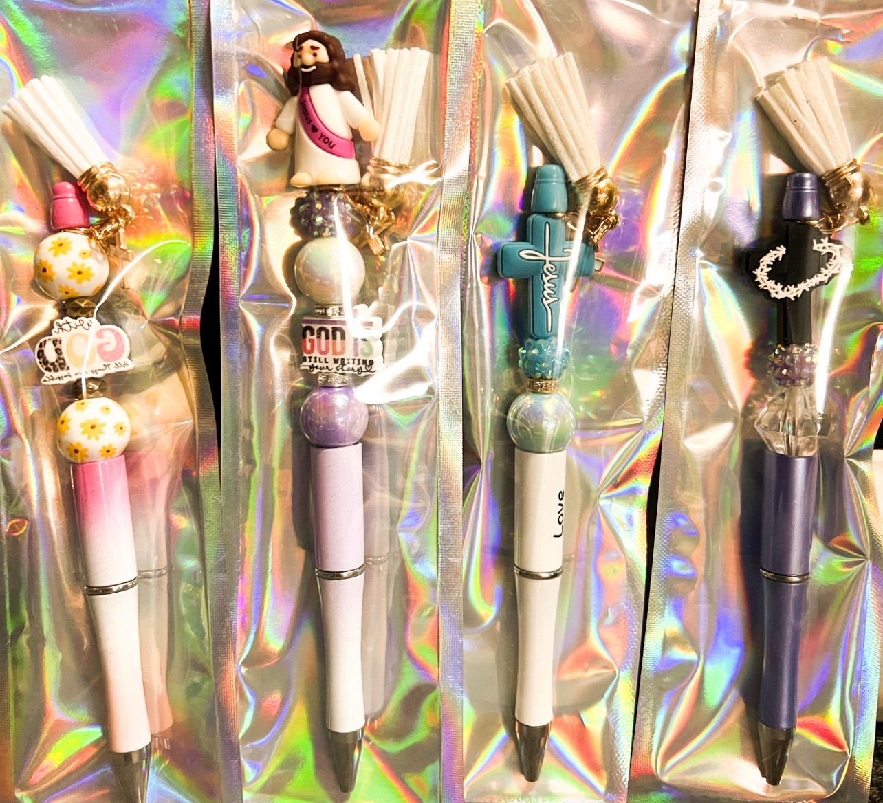 Tassel Charm Faith Pens